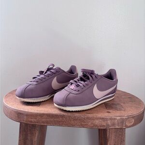 Nike Mauve Cortez Sneakers